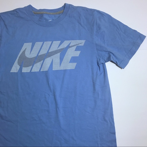 powder blue nike shirt